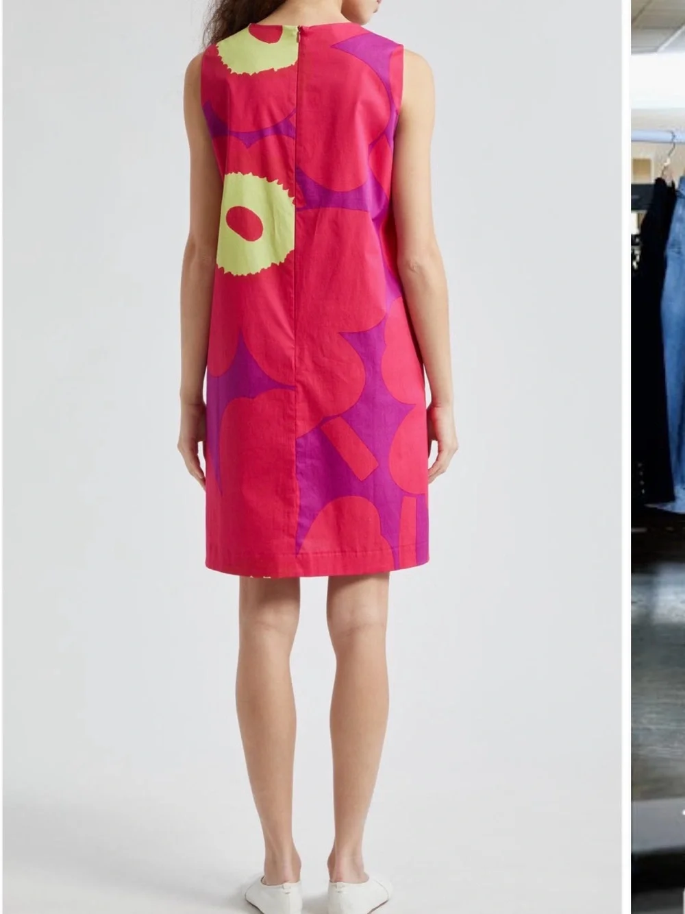 EUC Marimekko Kestit Unikko 60th Anniversary Shift Dress